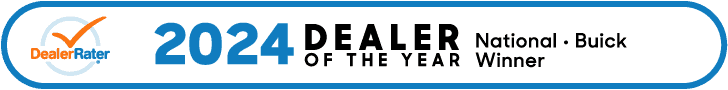 2024 Dealer of the Year award for National Buick winner by DealerRater.