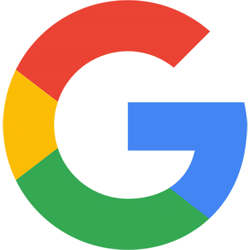 Stylized logo combining elements of Google and Gmail, with red, yellow, green, and blue colors.