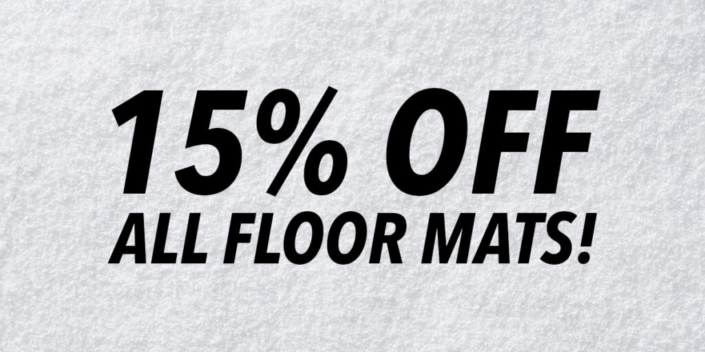 Winter Headquarters – 15% OFF Floormats